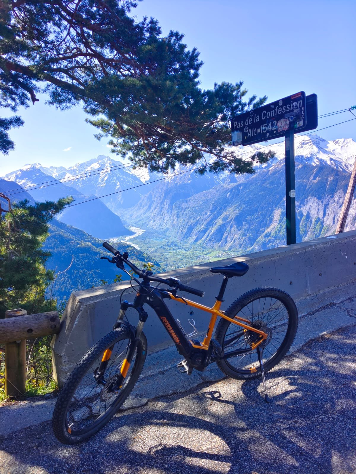 Sortie vélo en montagne (Oisans)
