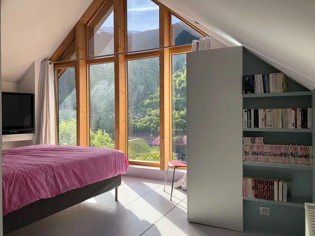 Hébergement — intérieur du chalet